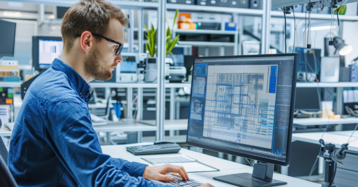 Modello BIM 3D creato con Revit BIM per la progettazione di un edificio